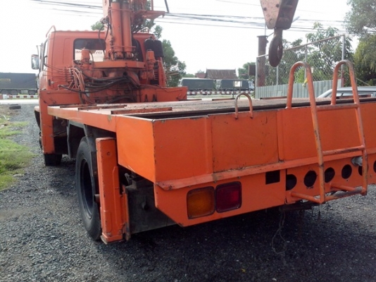 ขายรถบรรทุกหกล้ออีซูซูร็อคกี้ FTR11HY - 4 ประตู้ เครื่อง 165 แรงม้า ติดเครน 8ตัน 3 ปลอก 2 ชักยาวประม
