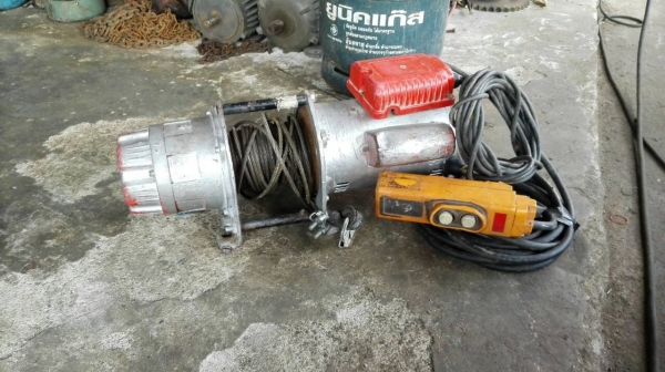 Sale>>รอกสริง 500 kg.ไฟบ้าน 220V.ยาว 6 เมตร ดึงนิ่ม พร้อมใช้ 089-2499-123 นครปฐม