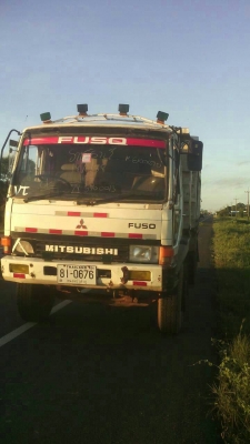 mitsu ไอ้หลงMA 6d17 210แรง2เพลาดั้ม10สปีด ต่อ090-8517495