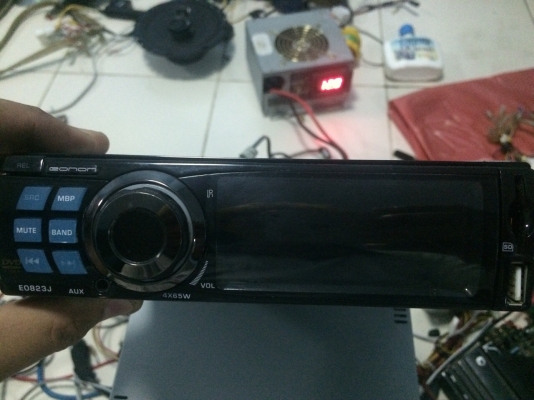 EONON VIP E0823J USB SD CARD DVD VCD MP3 CD ปรีเอ้า3ชุด Vedio in out อย่างละ1ชุด CENTER 1 ชุด มือ2 ญี่ปุ่น