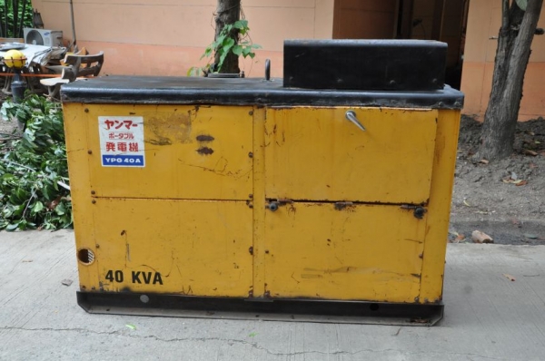 ลดกระหน่ำ!!ขายเครื่องปั่นไฟyanmar 40kva (3เฟส380)-(2เฟส220) สวยเดิมจากญี่ปุ่นทำงานสมบูรณ์ทุกระบบ 160,000เท่านั้น