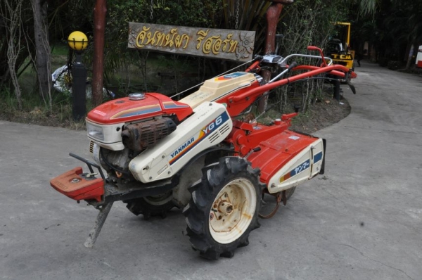 ขายรถพรวนดินyanmar YG6 สภาพสวยเดิมจากญี่ปุ่น มีเกียร์ 22,000เท่านั้น