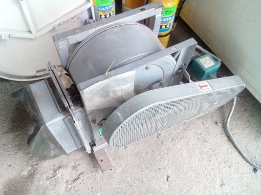ขายพัดลมดูดอากาศโรงงาน มือสอง ไฟ 380 V.