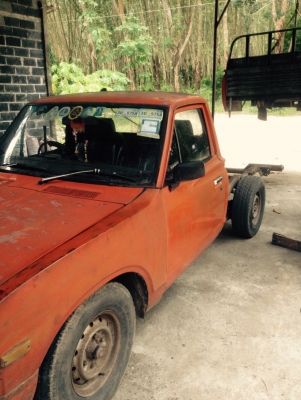 ขายดัชสันช้างเหยียบ เครื่องติดแก้สลงเล่ม เครื่องดีเล่มทะเบียนพร้อมภาษีขาด1ปี