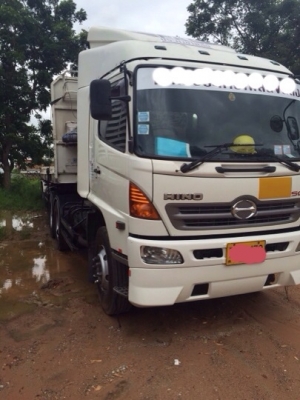 ขายด่วน  รถสิบล้อหัวลาก  พร้อมหางพื้นเรียบพนัสสามเพลา  HINO  MEGA  344  ปี 51  สภาพดีมาก พร้อมใช้งาน  เอกสารพร้อม