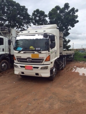 ขายด่วน  รถสิบล้อหัวลาก  พร้อมหางพื้นเรียบพนัสสามเพลา  HINO  MEGA  344  ปี 51  สภาพดีมาก พร้อมใช้งาน  เอกสารพร้อม