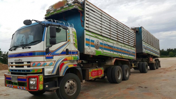 ขาย ISUZU 360 ปี52 ปลายปี. พ่วง แม่-ลูก เกษตรดั้ม. รถพร้อมใช้งานครับ