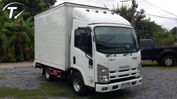 ELF NLR130  ตู้ทึบ รถห้างมือเดียว รถเดิมไม่มีชน