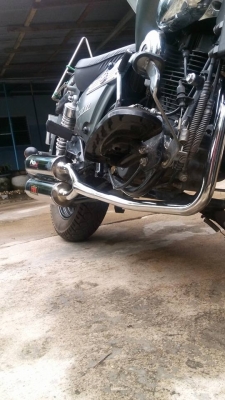 ขายท่อคู่ keeway superlight 200 ขายท่อคู่ keeway superlight 200