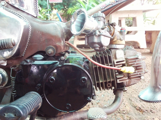 ขาย C65 รถพร้อมใช้ อะไหล่เเต่งพอมี สีพอได้ (สำเนาเล่มเครื่อง+ใบซื้อขายจากทางร้าน) ค่าตัว 8900 บาท สนใจทักเเชทหรือโทร.089-8054390 โอ๋ อยู่จังหวัด ลพบุรี