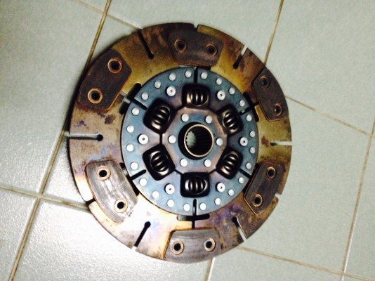 วีโก้หวีคลัช2ชั้น+แผ่นก้อนทองแดง10"2