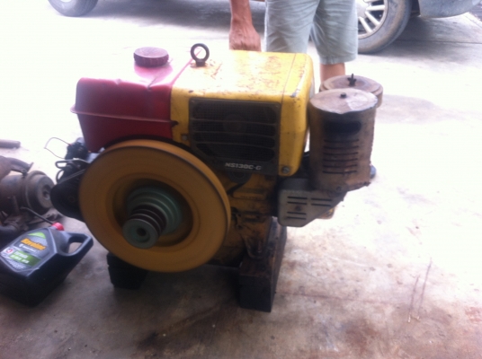 ขายเครื่องYANMAR NS130C-Gมีไดสตาทเก่านอกคับ