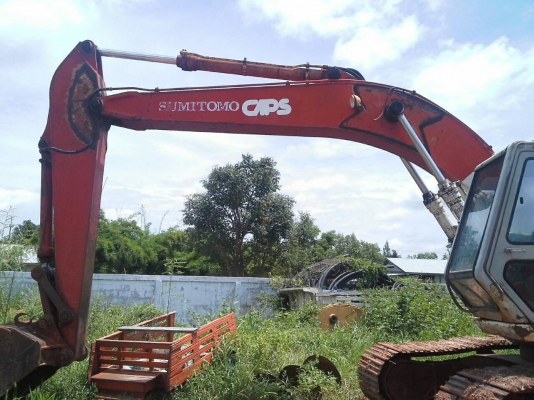 ขายรถแบคโฮ SUMITOMO 280F2 เครื่องHO7C TURBO เดิมปั้ม K3V ทำงานดีไม่มีโหลดโซ่แบงเอวแน่นเครื่องปั้มดีเอกสารใบสัญญาซื้อขาย