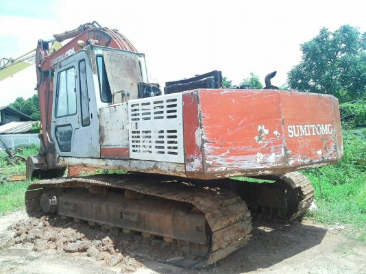 ขายรถแบคโฮ SUMITOMO 280F2 เครื่องHO7C TURBO เดิมปั้ม K3V ทำงานดีไม่มีโหลดโซ่แบงเอวแน่นเครื่องปั้มดีเอกสารใบสัญญาซื้อขาย