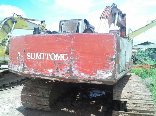 ขายรถแบคโฮ SUMITOMO 280F2 เครื่องHO7C TURBO เดิมปั้ม K3V ทำงานดีไม่มีโหลดโซ่แบงเอวแน่นเครื่องปั้มดีเอกสารใบสัญญาซื้อขาย