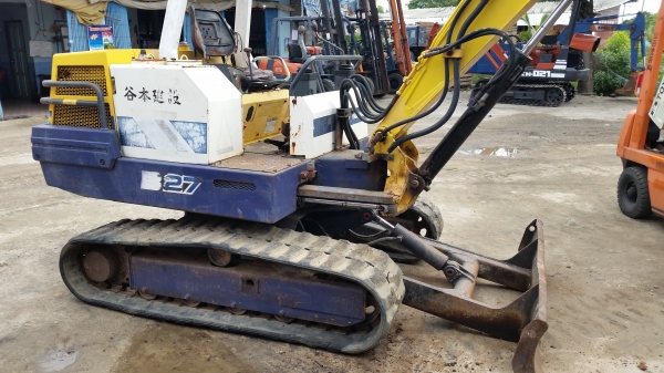 ขายด่วนรถเเม็คโครยันม่าตัวใหม่B27เทียบเท่า PC30เคื่องยันม่า3สูบรถนำเข้าเก่านอกไม่เคยใช้งานในเมืองไทยเลย ขายด่วนรถเเม็คโครยันม่าตัวใหม่B27เทียบเท่า PC30เคื่องยันม่า3สูบรถนำเข้าเก่านอกไม่เคยใช้งานในเมืองไทยเลย