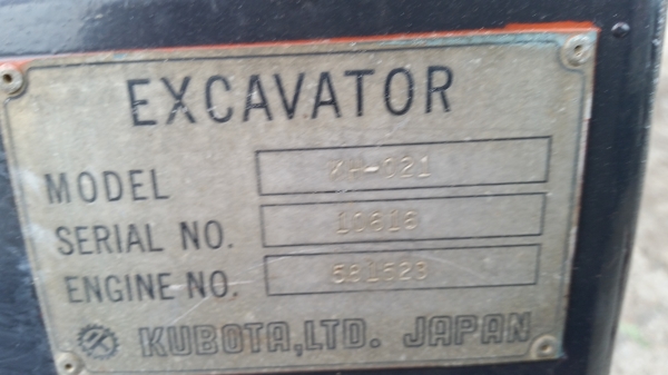 ขายด่วนรถเเม็คโครคูโบต้า KH-21แทคเหล็กเทียบเท่า PC25เคื่องคูโบต้า3สูบเก่าญี่ปุ่นแท้ไม่เคยใช้งานเมืองไทยเลยส่งให้ฟรีๆ
