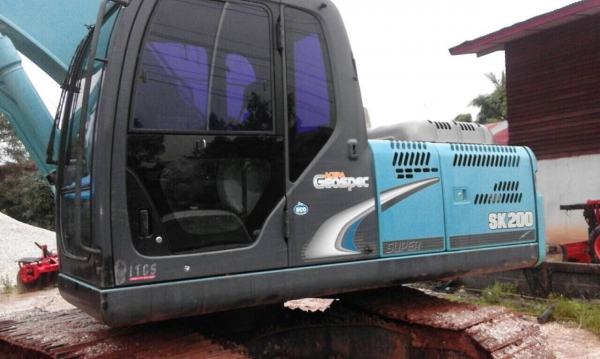 ขายครับ รถแบคโฮ KOBELCO SK200-8 ซุปเปอร์YN12 8140ช.ม.พร้อมใช้ครับ
