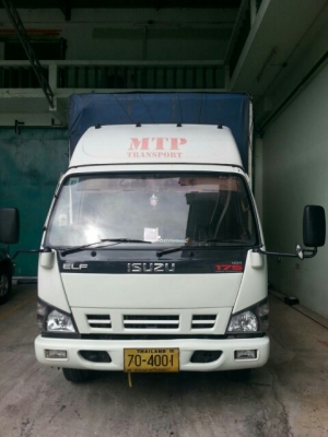 ขายรถ 6 ล้อ ISUZU รุ่น NQR75RY52E / NQR 175 แรง EURO 3  ปี 2009 ตู้แห้ง 10 บาน