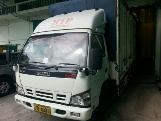 ขายรถ 6 ล้อ ISUZU รุ่น NQR75RY52E / NQR 175 แรง EURO 3  ปี 2009 ตู้แห้ง 10 บาน