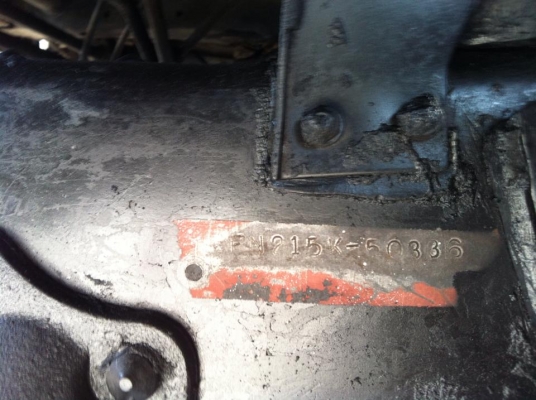 ขายรถสิบล้อมิตซู  FN 215  เพลาเดียว