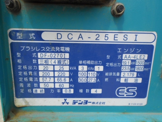 DENYO DCA-25ESI สนใจติดต่อ หนึ่ง 061-4194021