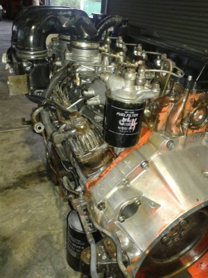 ขายเครื่องยนต์ 6HH1-210 แรงม้า เครื่องสวย ติดแน่นดีมาก