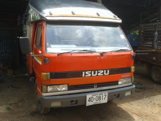 ขายรถโดยสาร ISUZU  6ล้อ หัว NPR 115 HP ป้ายดำ  รถปี 2546 เครื่องยังแน่นๆเลยครับ ( มีวิดีโอ)