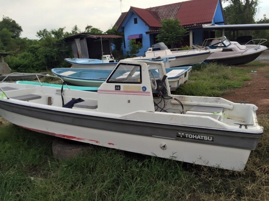 เรือตกปลา 17 ฟุตเครื่อง 40 แรงอุปกรณ์ครบๆ