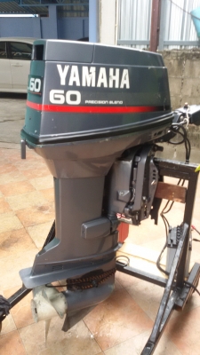 ํเครื่องเรือ Yamaha 60 Hp 3สูบ 2จังหวะ หางยาว21"