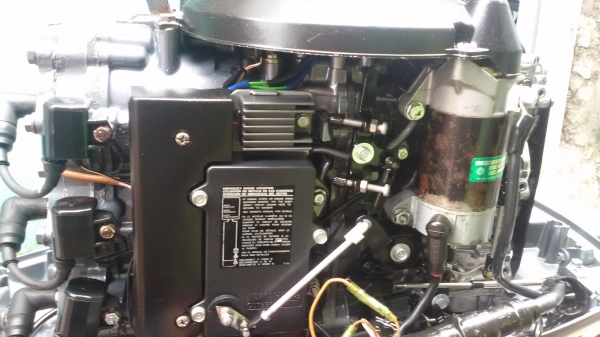 ํเครื่องเรือ Yamaha 60 Hp 3สูบ 2จังหวะ หางยาว21"