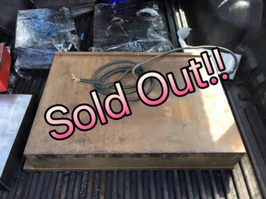 ****** Sold Out!! ****** แม่เหล็กไฟฟ้า ขนาด 400*600 เดิมใช้อยู่กับเจียราบ สภาพสวย พร้อมใช้ 089-2499-123 นครปฐม