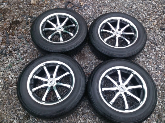 ขายแม็ก 4รู100 ขอบ15 พร้อมยาง185/65R15บริดสโตน อีโคเปีย ยางสัปดาห์ที่46ปี13 ดอกยางหนาสดเท่ากันไม่ร้าว สวยๆจำนวน 1 ชุด ขายแม็ก 4รู100 ขอบ15 พร้อมยาง185/65R15บริดสโตน อีโคเปีย ยางสัปดาห์ที่46ปี13 ดอกยางหนาสดเท่ากันไม่ร้าว สวยๆจำนวน 1 ชุด