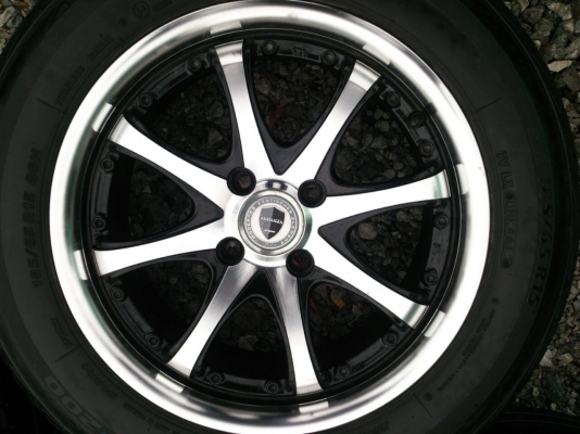 ขายแม็ก 4รู100 ขอบ15 พร้อมยาง185/65R15บริดสโตน อีโคเปีย ยางสัปดาห์ที่46ปี13 ดอกยางหนาสดเท่ากันไม่ร้าว สวยๆจำนวน 1 ชุด ขายแม็ก 4รู100 ขอบ15 พร้อมยาง185/65R15บริดสโตน อีโคเปีย ยางสัปดาห์ที่46ปี13 ดอกยางหนาสดเท่ากันไม่ร้าว สวยๆจำนวน 1 ชุด