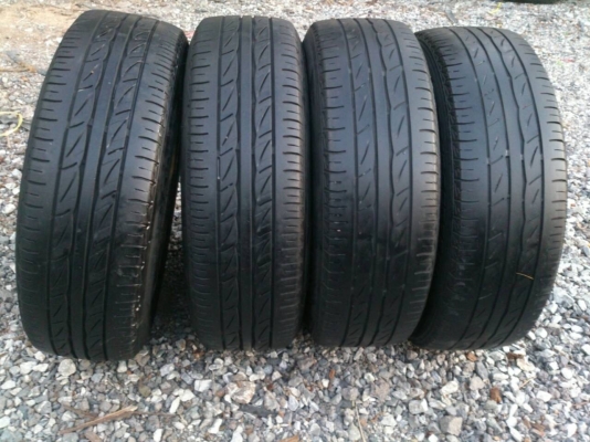 ขายแม็กTOYOTA 4รูขอบ14 พร้อมยาง บริดสโตน175/65R14  ถูกๆ  จำนวน 1 ชุด 1800