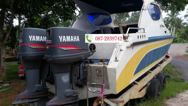 ขายเรือเร็ว ความยาว 32 ฟุต เครื่องยนต์ YAMAHA