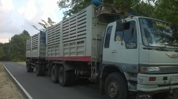 ขายรถพ่วง 18 ลัอ.HINO. FM 1m