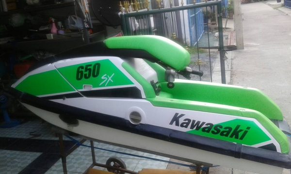jetski 650 เจ็ทสกี 650 kawasaki สภาพสวย วิ่งดี พร้อมเล่นไม่ต้องทำอะไร