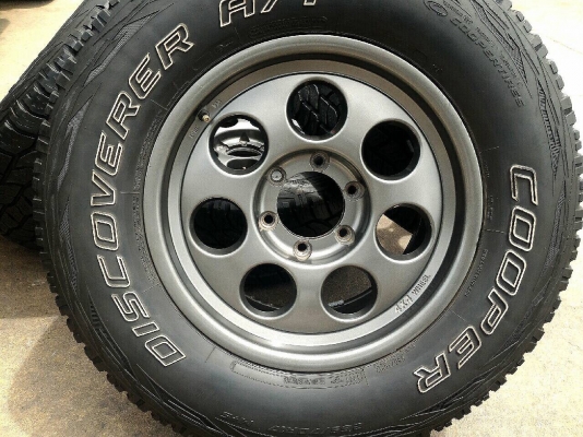 ขายยาง Cooper 265 x 70 x 17 พร้อมล้อลาย Piaa