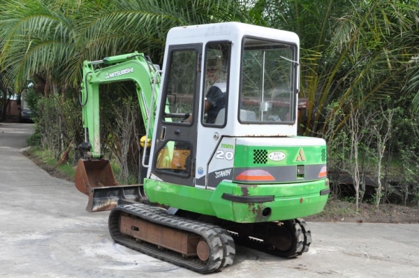 ขายแบคโฮ MITSUBISHI MM20ปั้มนิ้ว หัวเก๋งครบๆ สวยเดิมจากญี่ปุ่น ทำงานสมบูรณ์ทุกระบบ รับรองไม่ผิดหวัง 240,000 เท่านั้น!! ขายแบคโฮ MITSUBISHI MM20ปั้มนิ้ว หัวเก๋งครบๆ สวยเดิมจากญี่ปุ่น ทำงานสมบูรณ์ทุกระบบ รับรองไม่ผิดหวัง 240,000 เท่านั้น!!