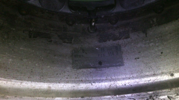 ขายล้อwatanabe made in Japanขอบ16พร้อมยาง