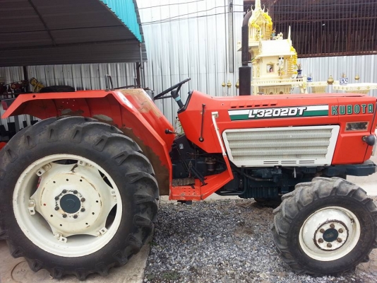 คูโบต้า L3202 4 WD 2 เพลา  พวงมาลัยเพาเวอร์..มาชมกันครับ