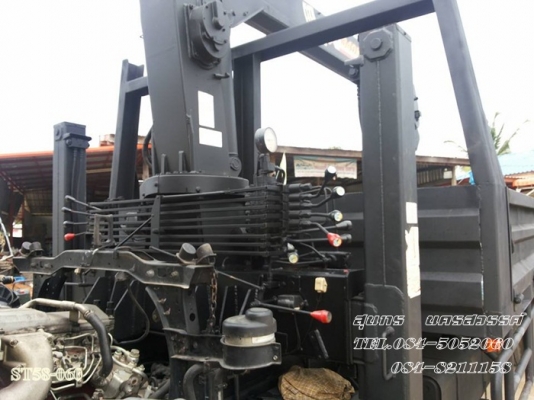 ขายด่วน รถบรรทุก 6 ล้อ HINO MEGA FG 212 แรง พร้อมเครน  UNIC 340 สภาพสวย พร้อมใช้สุดๆ