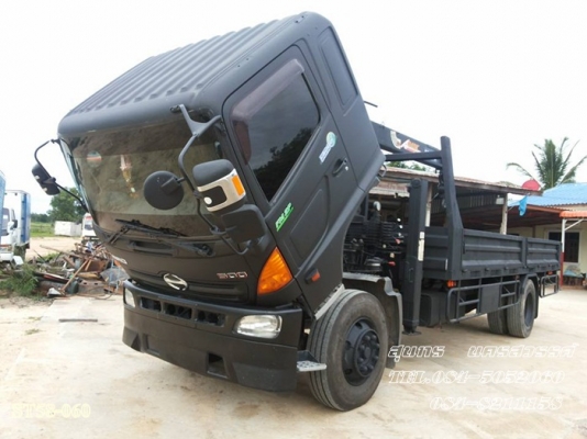 ขายด่วน รถบรรทุก 6 ล้อ HINO MEGA FG 212 แรง พร้อมเครน  UNIC 340 สภาพสวย พร้อมใช้สุดๆ