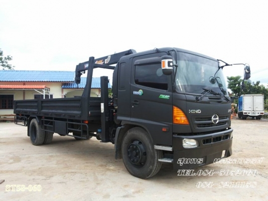 ขายด่วน รถบรรทุก 6 ล้อ HINO MEGA FG 212 แรง พร้อมเครน  UNIC 340 สภาพสวย พร้อมใช้สุดๆ