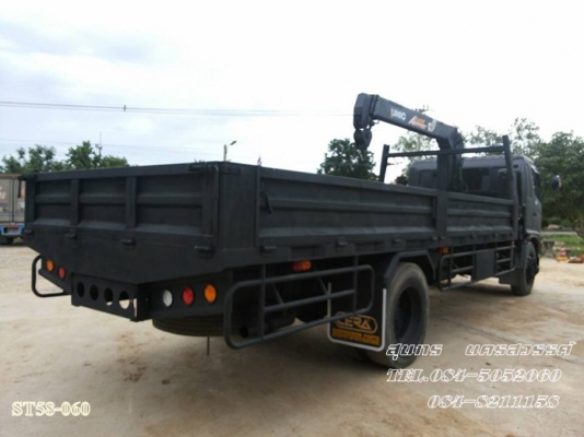 ขายด่วน รถบรรทุก 6 ล้อ HINO MEGA FG 212 แรง พร้อมเครน  UNIC 340 สภาพสวย พร้อมใช้สุดๆ