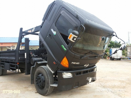ขายด่วน รถบรรทุก 6 ล้อ HINO MEGA FG 212 แรง พร้อมเครน  UNIC 340 สภาพสวย พร้อมใช้สุดๆ