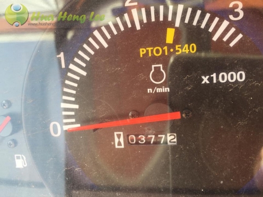 L3008 มือสอง อุปกรณ์ครบหน้าหลัง  ใบมีดคานบน+ผานพรวนห้าใบ