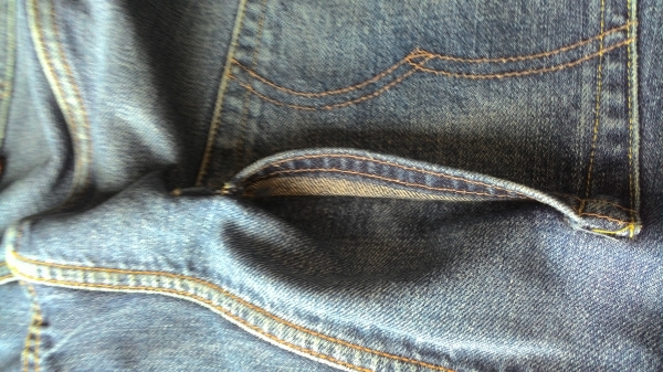 ลีวายส์ BIG E อเมริกาแท้ เย็บกระเป๋าหลังซิงเกิ้ล ผลิตก่อนปี 1976  เอว34ยาว34สภาพเดิมๆ แท้ถึงยุค โทร0982501299