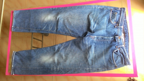 ลีวายส์ BIG E อเมริกาแท้ เย็บกระเป๋าหลังซิงเกิ้ล ผลิตก่อนปี 1976  เอว34ยาว34สภาพเดิมๆ แท้ถึงยุค โทร0982501299